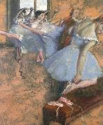 Edgar Degas Ballet class Spain oil painting artist